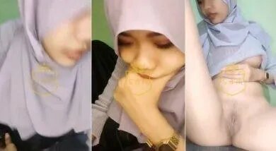 Arini Cewek Hijab Colmek Dildo Sampai Basah
